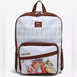 NWT-Loungefly Disney The Lion King Hakuna Matata Backpack